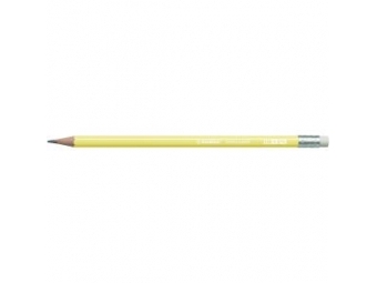 Stabilo SWANO ceruzka grafitová s gumou 2,5 HB PASTEL žltá (bal=12ks)