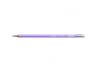 Stabilo SWANO ceruzka grafitová s gumou 2,5 HB PASTEL fialová (bal=12ks)