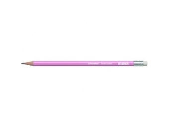 Stabilo SWANO ceruzka grafitová s gumou 2,5 HB PASTELružová (bal=12ks)