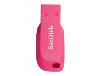 SanDisk Cruzer Blade 32GB, elektrická ružová
