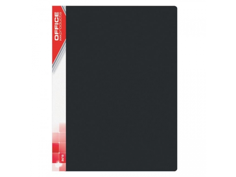 Office Products Kniha katalógová A4/10 obalov,čierna
