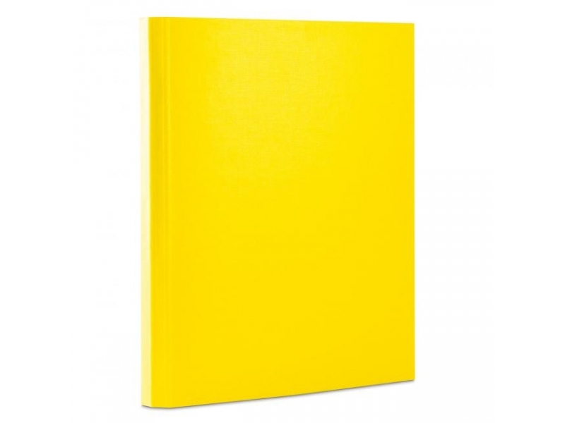 Office Products Box kartónový so suchým zipom 40mm žltý