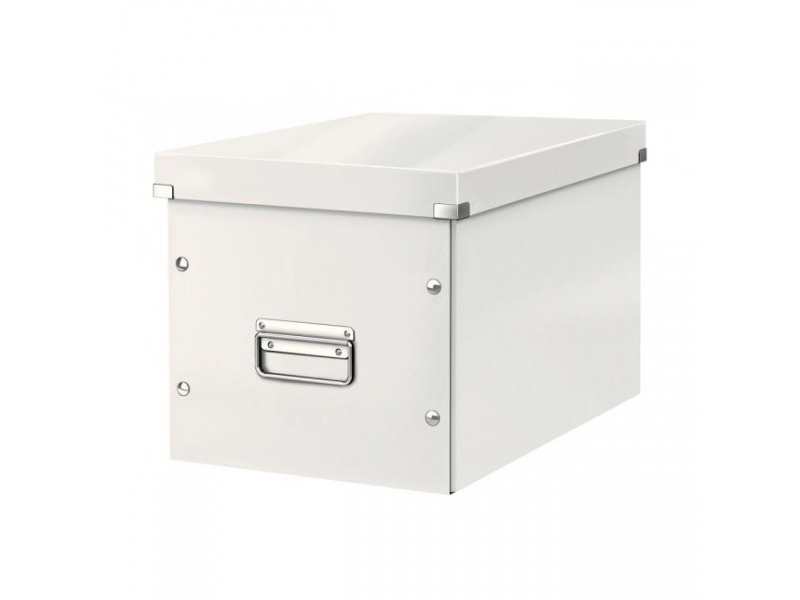 Leitz Škatuľa štvorcová Click & Store A4 biela