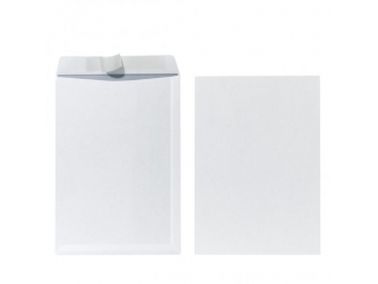 Herlitz Poštové obálky C4 s odtrhávacou páskou, biele (bal=10ks)