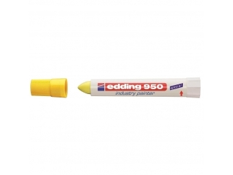 Edding 950 Popisovač priemyselný voskový žltý