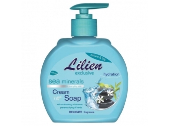 Lilien Tekuté mydlo krémove 500ml Sea minerals
