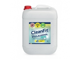 CleanFit dezinfekčný gél 70% citrus na ruky 10l