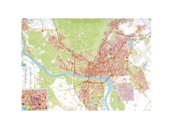 Lakros Mapa Bratislava s registrom 1:15.000