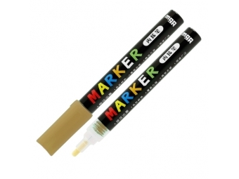 M-G Popisovač Acrylic Marker 2mm, akrylový,žlto-hnedá