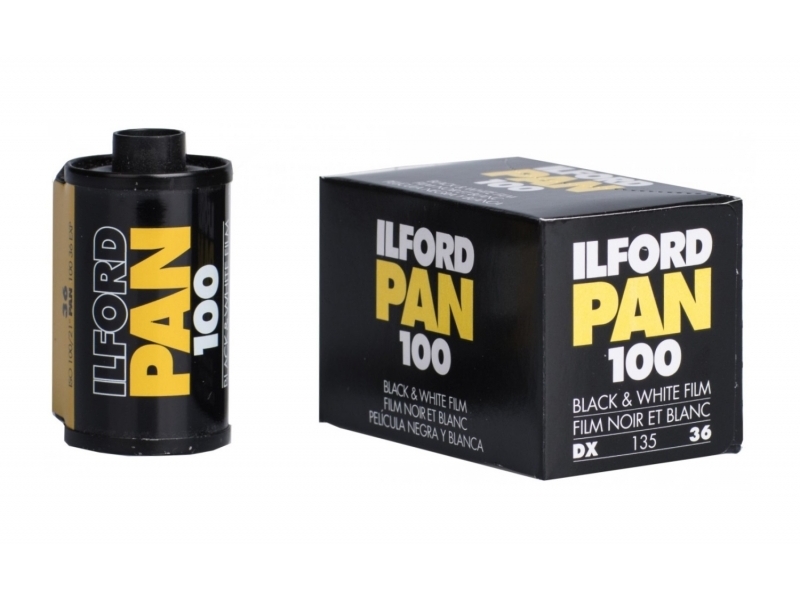 Ilford Pan 100 135/36 čiernobiely negatívny film
