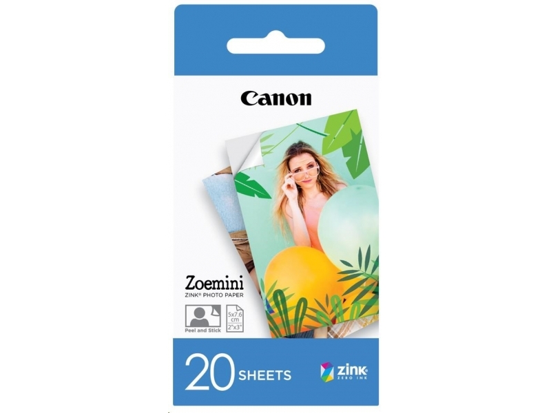 Canon Foto papier ZP-2030 pre Zoemini (bal=20hár)