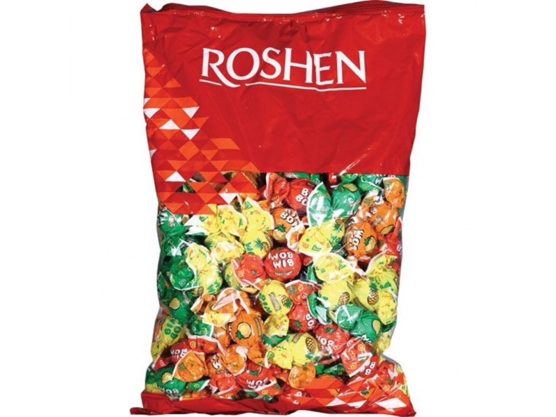 Cukríky Roshen Bim-Bom ovocný mix,bal=1kg