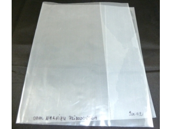 Obal na knihu Prírodoveda PVC 430x268mm priehľadný (bal=100ks)