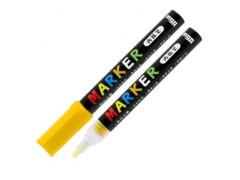 M-G Popisovač Acrylic Marker 2mm, akrylový,svetlo žltý