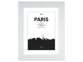 Hama 175597 rámček plastový PARIS, biela, 15x20 cm