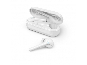 Hama 184073 Bluetooth štupľové slúchadlá Spirit Go, bezdrôtové, nabíjacie puzdro, biele