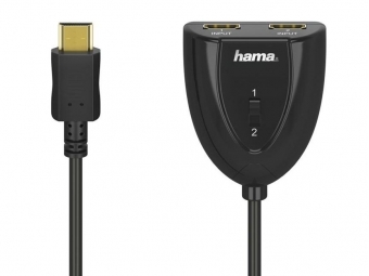 Hama 205161 HDMI prepínač 2x1, mechanický