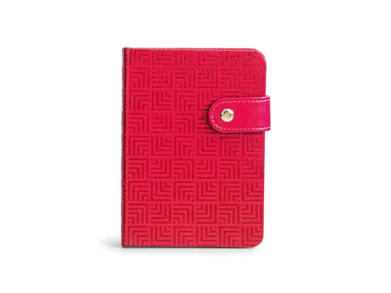 Argus Zápisník 10,5x14,5cm 80l, červený